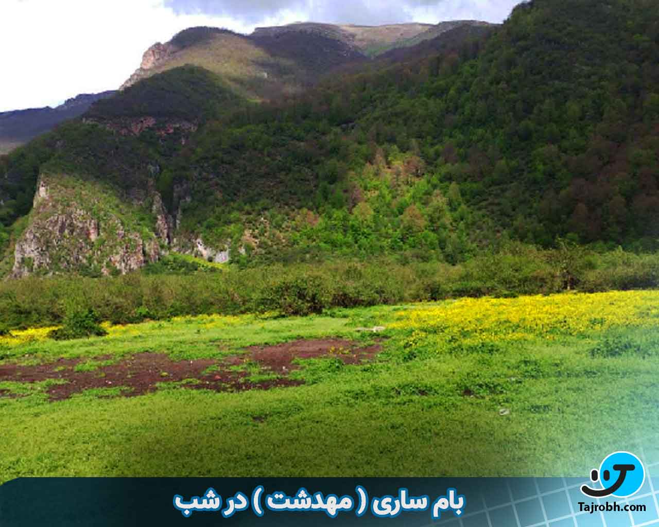 جاهای دیدنی ساری در زمستان 